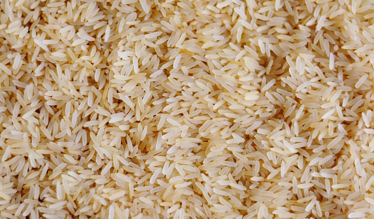 Foto de um pacote de arroz