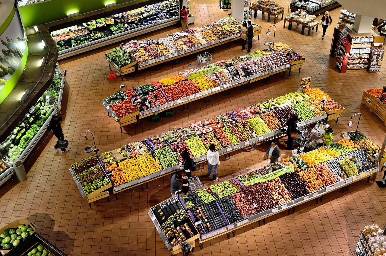 Foto de um mercado